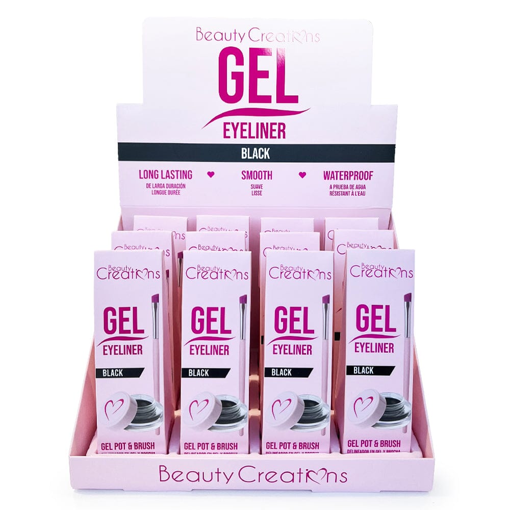 Gel Eyeliner Black (12 units)