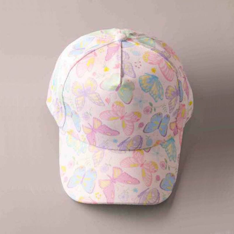Girl's Printed Baseball Cap (6 units)