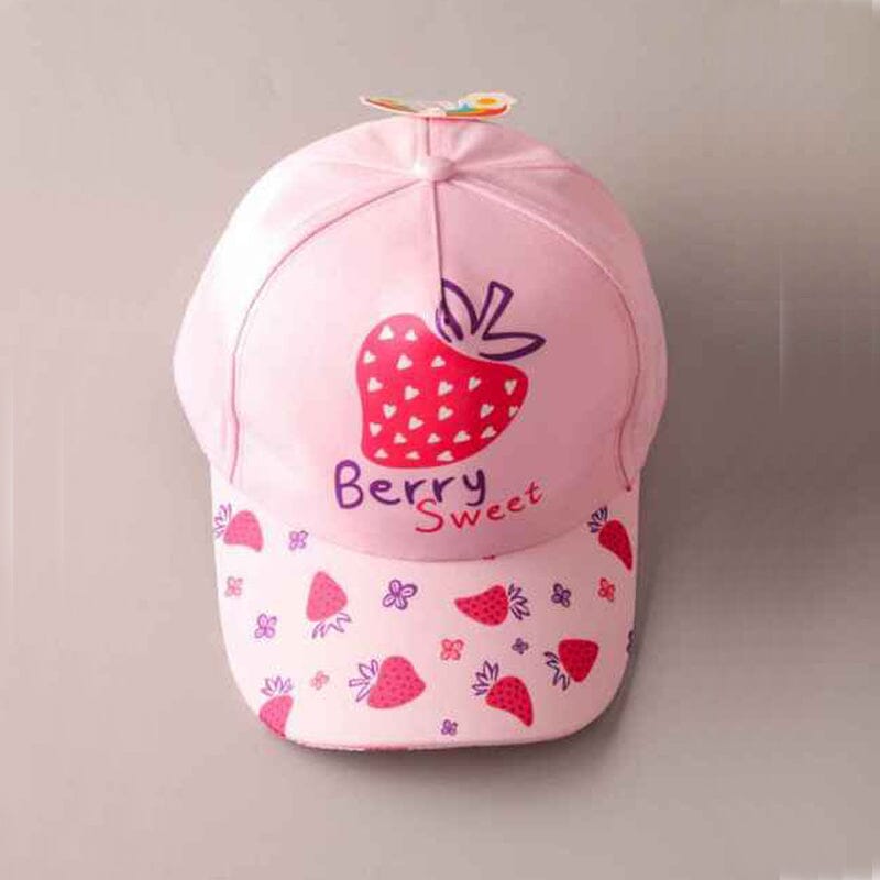 Girl's Printed Baseball Cap (6 units)