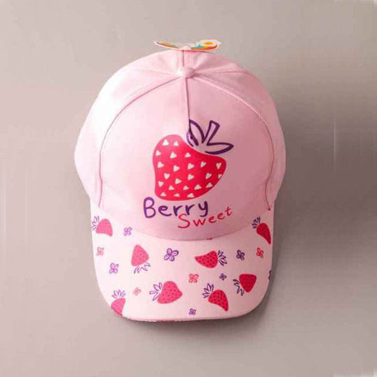 Girl's Printed Baseball Cap (6 units)