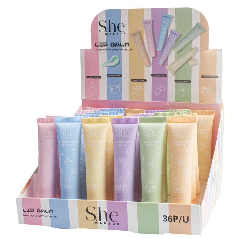 Glossy & Healthy Lip Balm ( 36 units)