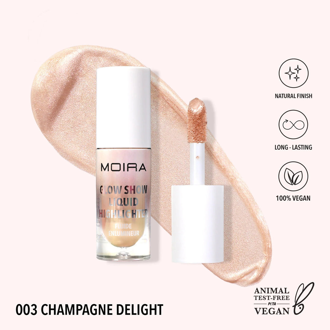 Glow Show Liquid Highlighter #003 Champagne Delight (3 units)