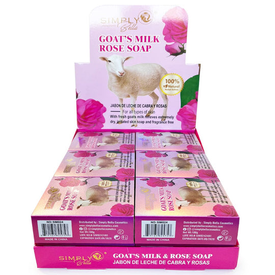 Goat's Milk Rose Soap (12 units)
