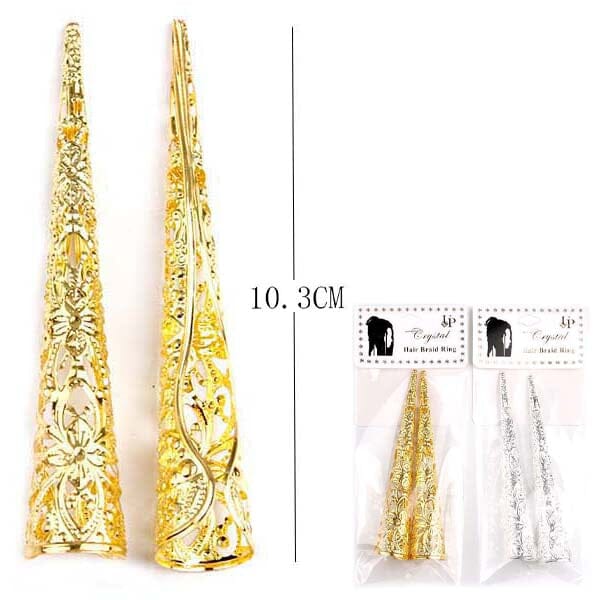 Hair Braid Rings 1313 ( 12 units)