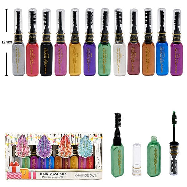 Hair Mascara 12 Color Set 765AS (1 units)