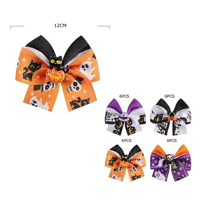 Halloween Character Hair Bow Clip 1138 (24 units)