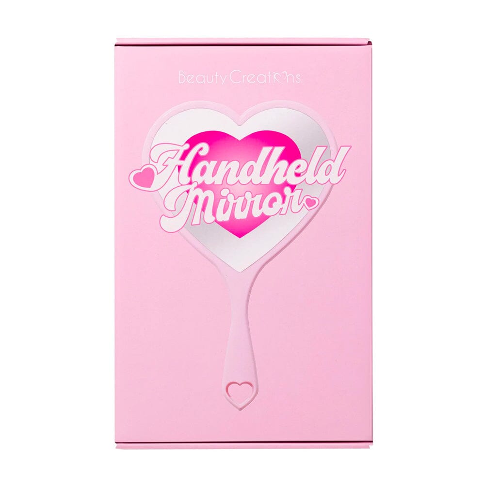 Heart Shaped Handheld Mirror (1 unit)