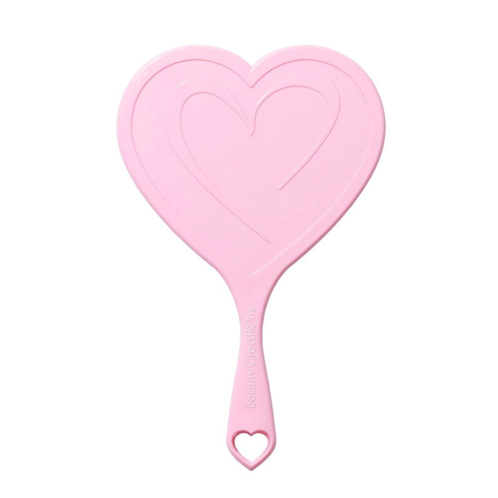 Heart Shaped Handheld Mirror (1 unit)