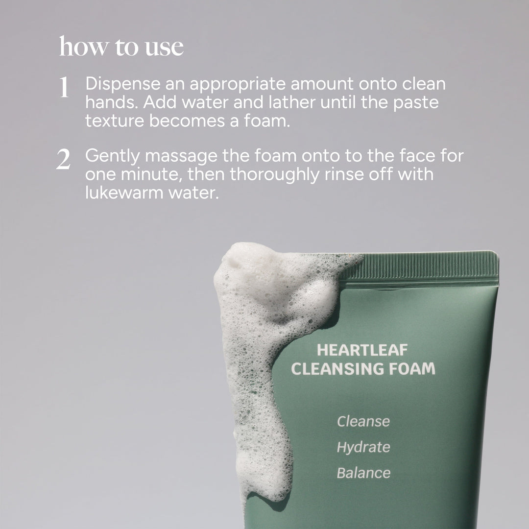 Heartleaf Foaming Cleanser (1 unit)