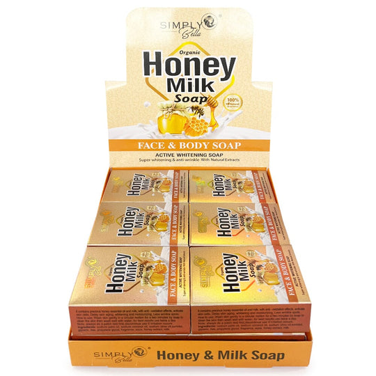 Honey Milk 100% Organic Soap  (12 units)