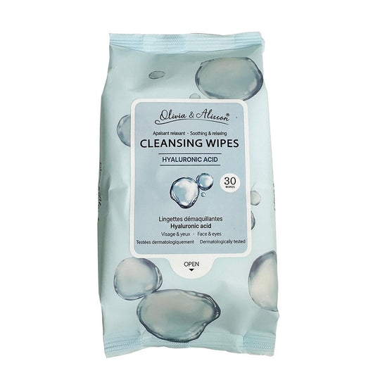 Hyarulonic Acid Makeup Cleansing Remover Wipes (6 units)