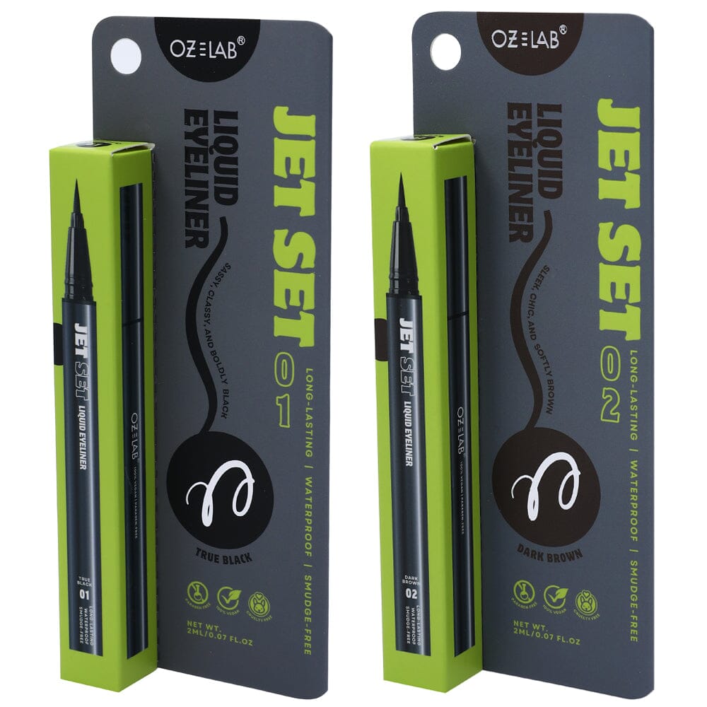 Jet Set Liquid Brush Eyeliner 2 Shades (24 units)