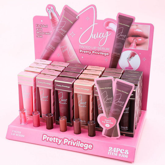 Juicy Tinted Lip Serum (24 Units)