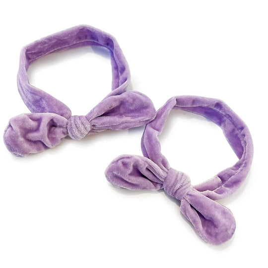 Kid's 2 PC Bow Headbands 0272R8 (12 units)