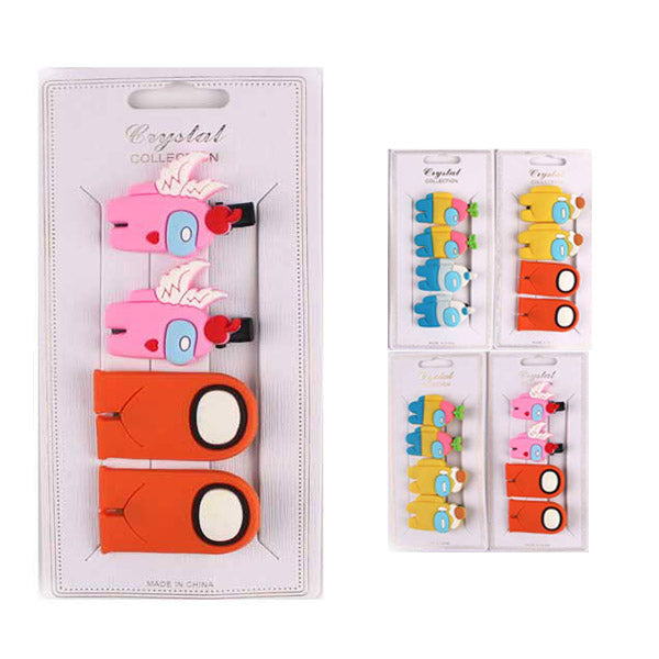 Kids 4PC Hair Clip 1513 (12 units)