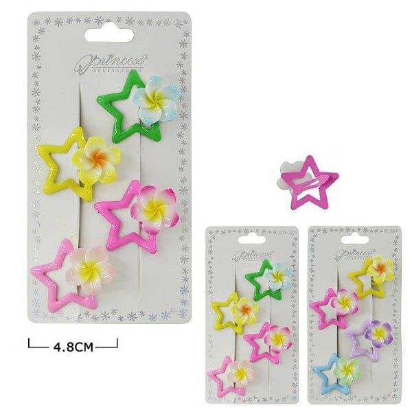 Kid's 4PC Hair Snap Pin 795M (12 units)