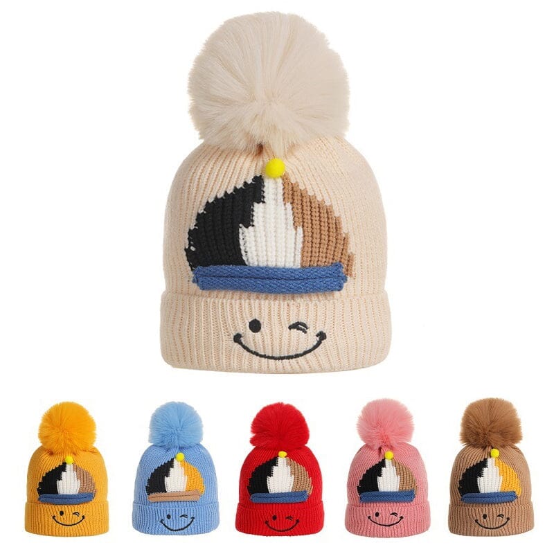 Kid's Winter Pom Pom Beanie 1016 (12 units)