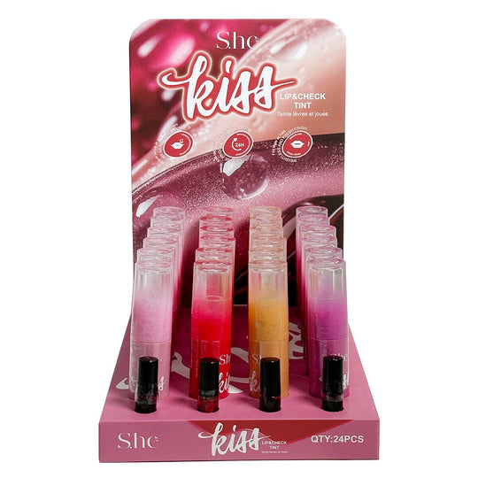Kiss Lip & Check Tint (24 units)