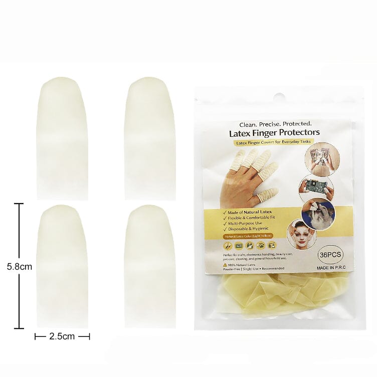 Latex Finger Protectors 36PC Set 046 (12 units)