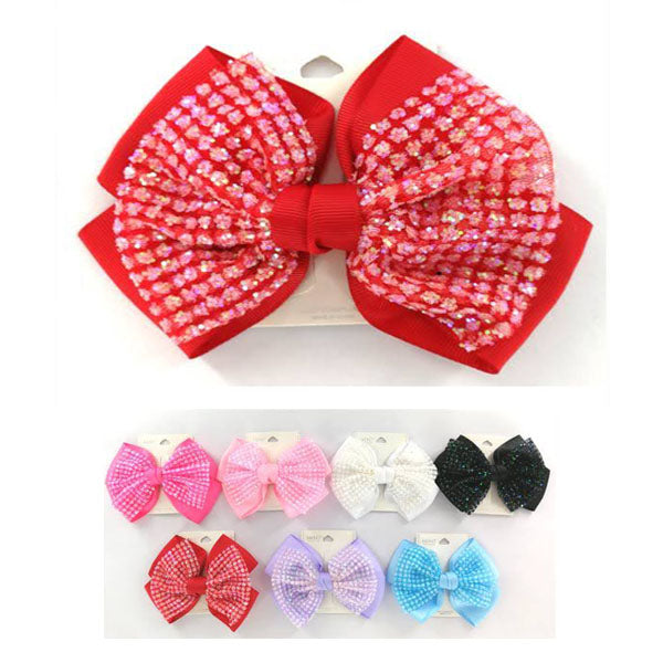Layered Hair Bow 10188 (12 units)