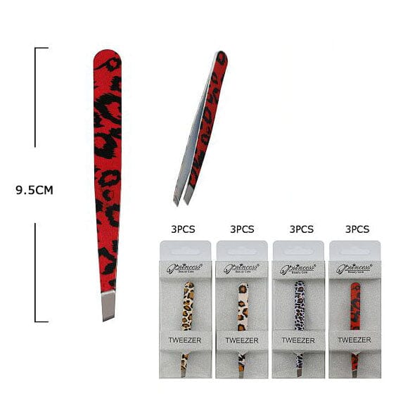 Leopard Print Tweezers 1010 (12 units)