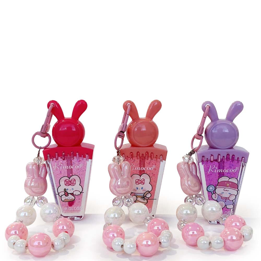 Lip Gloss With Bag Charm  3008 (12 units)