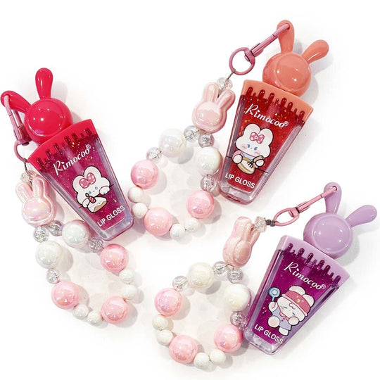 Lip Gloss With Bag Charm  3008 (12 units)