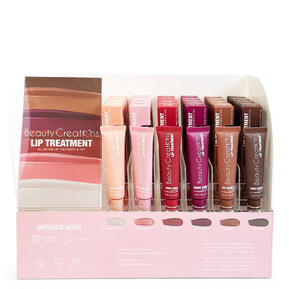 Lip Treatment & Tint 6 Shades Collection Set With Display + Free Testers (1 unit)
