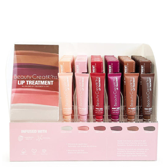 Lip Treatment & Tint 6 Shades Collection Set With Display + Free Testers (1 unit)