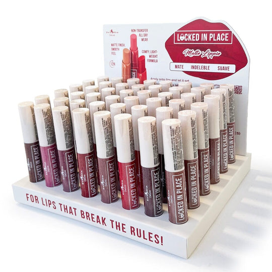 Locked in Place Matte Lippies (48 units)