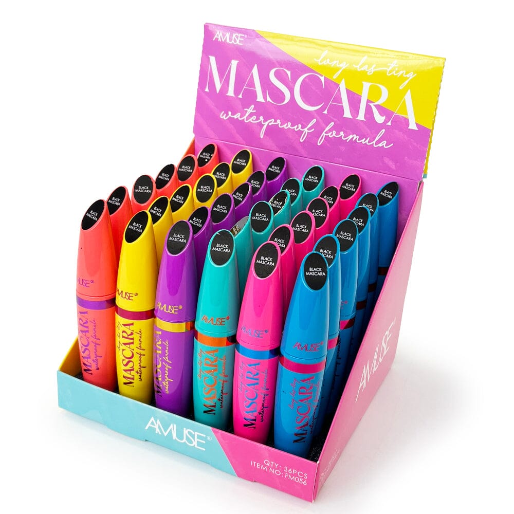 Long Lasting Waterproof Formula Mascara  (36 units)