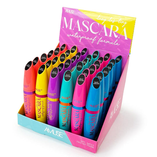 Long Lasting Waterproof Formula Mascara  (36 units)