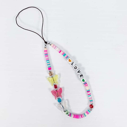 Love Beaded Phone Strap 2105PK (6 units)