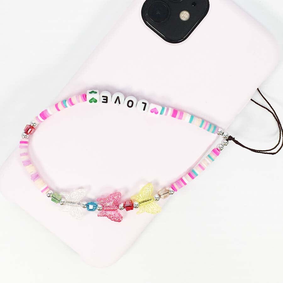 Love Beaded Phone Strap 2105PK (6 units)