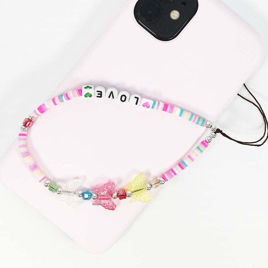 Love Beaded Phone Strap 2105PK (6 units)