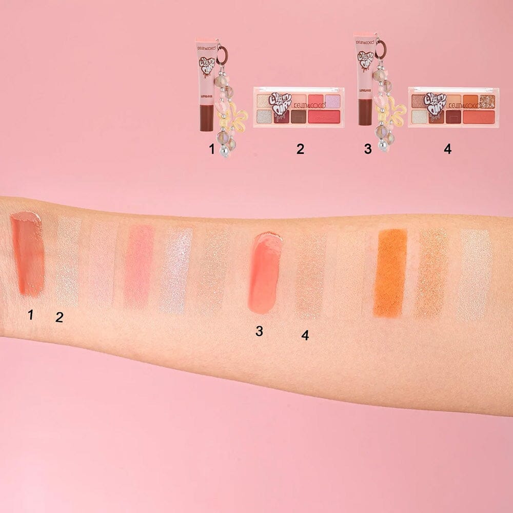 Love Is In The Air 8 Color Palette & Lip Gloss (12 units)
