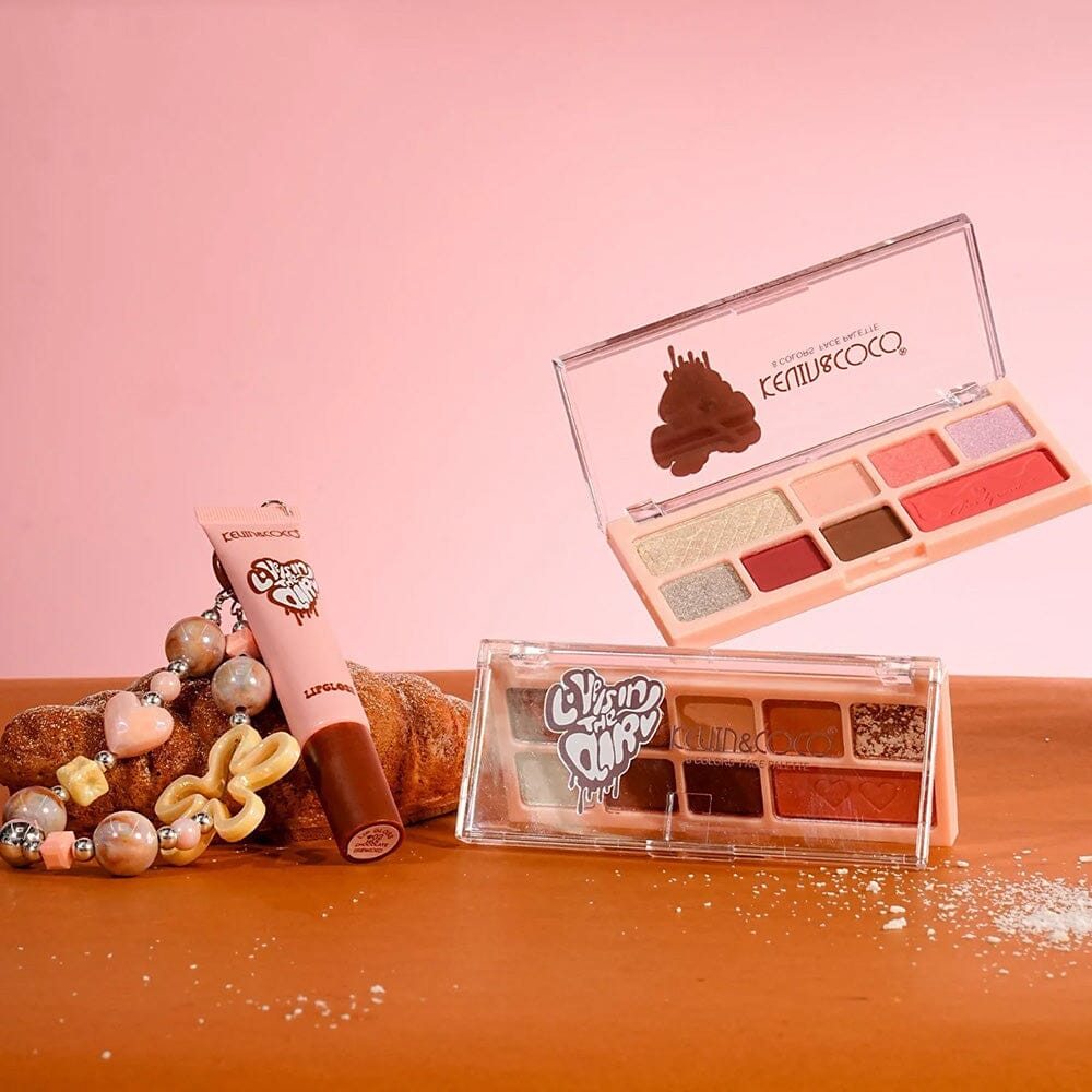 Love Is In The Air 8 Color Palette & Lip Gloss (12 units)