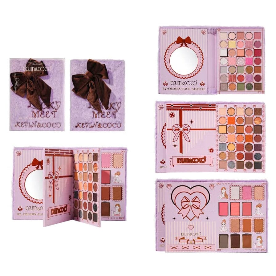 Lucky Meet 82 Colors Face Makeup Palette (1 unit)