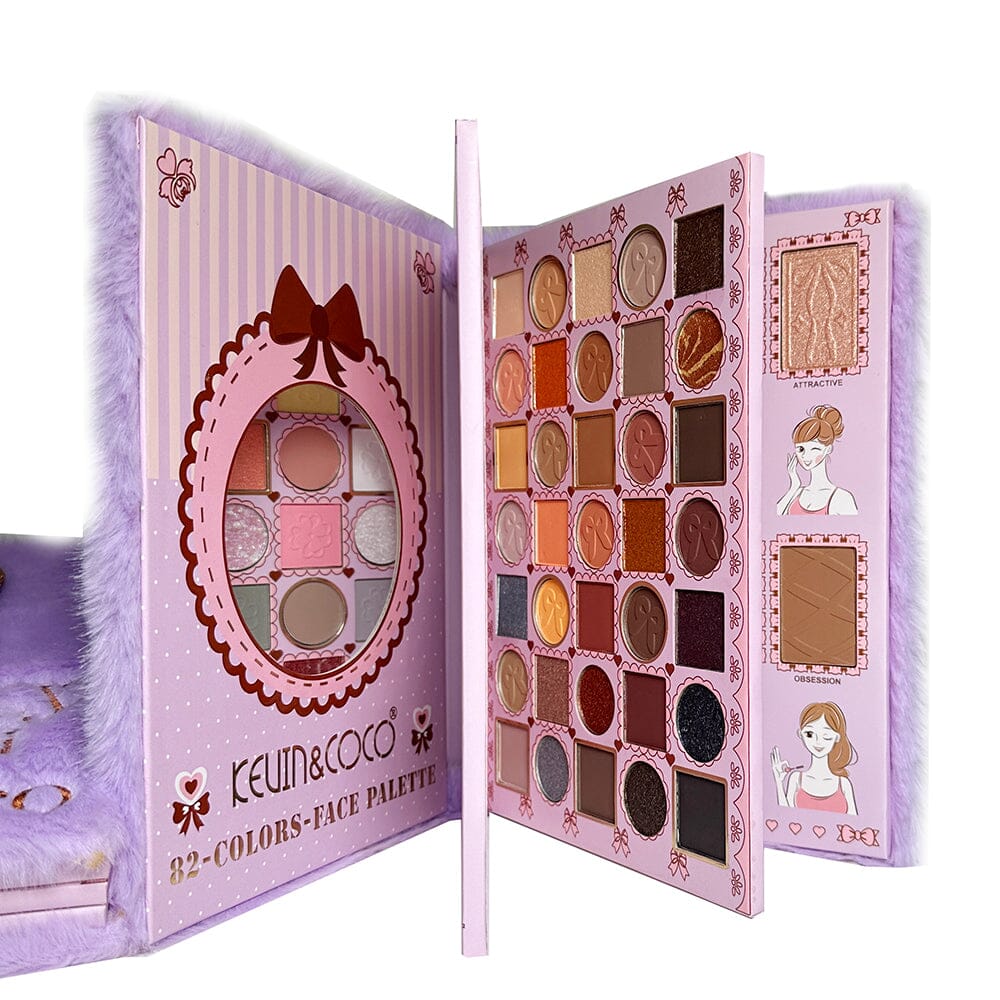Lucky Meet 82 Colors Face Makeup Palette (1 unit)