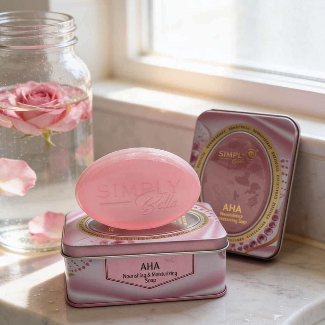 Luxury AHA Natural Soap With Tin Box (12 units)