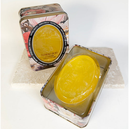Luxury Amino Acid Oil Control Moisturizing Soap With Tin Box (12 units)