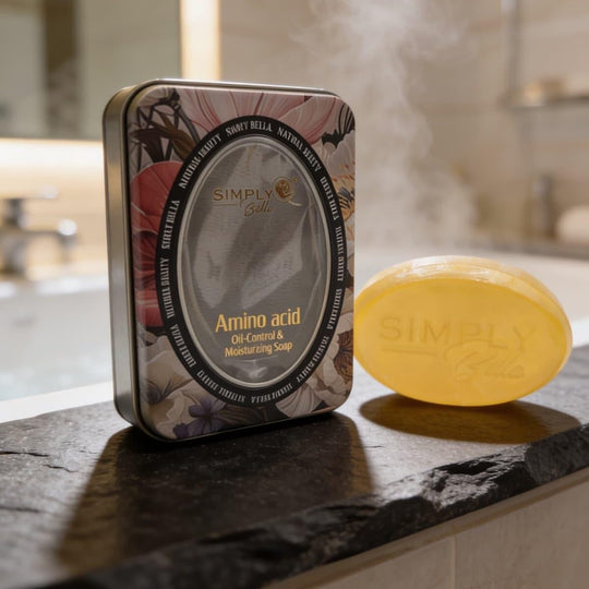Luxury Amino Acid Oil Control Moisturizing Soap With Tin Box (12 units)