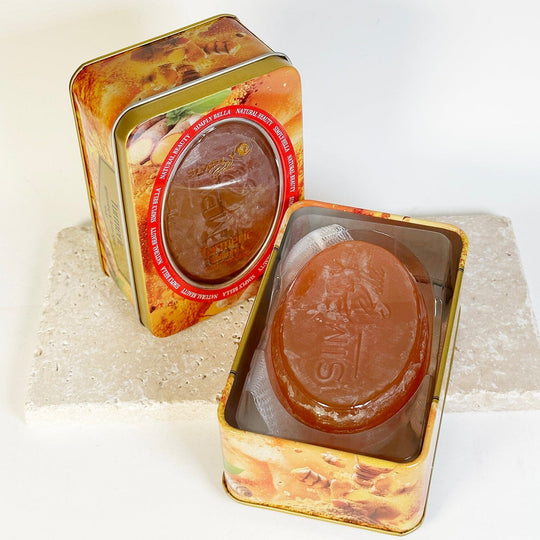 Luxury Turmeric Cleansing Natural Soap With Tin Box (12 units)