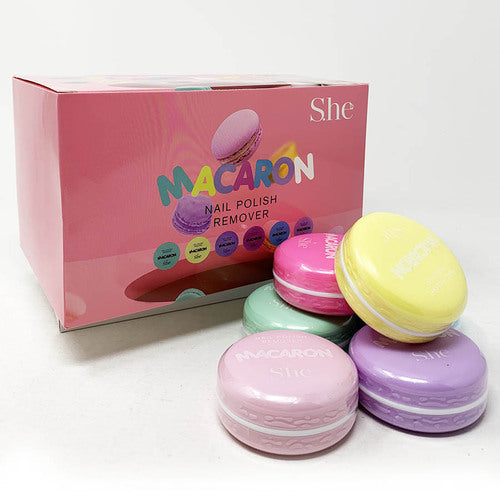 Macaron Nail Polish Remover Pad  (24 units)
