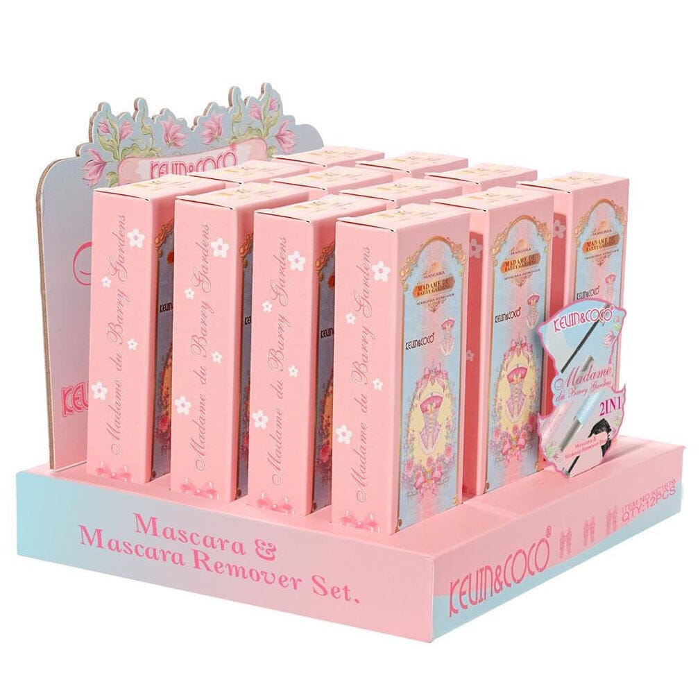 Madame du Barry Gardens 2-in-1 Mascara & Makeup Remover Duo (12 units)