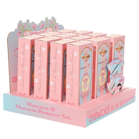 Madame du Barry Gardens 2-in-1 Mascara & Makeup Remover Duo (12 units)