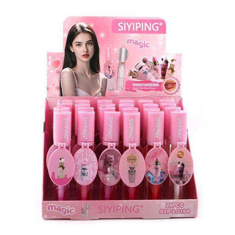 Magic Mirror Lip Gloss Keychain 1206 (24 units)