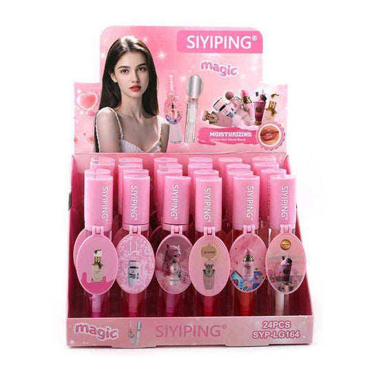 Magic Mirror Lip Gloss Keychain 1206 (24 units)