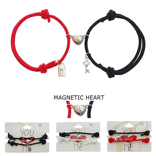 Magnet Heart Bracelet 2080R (12 units)