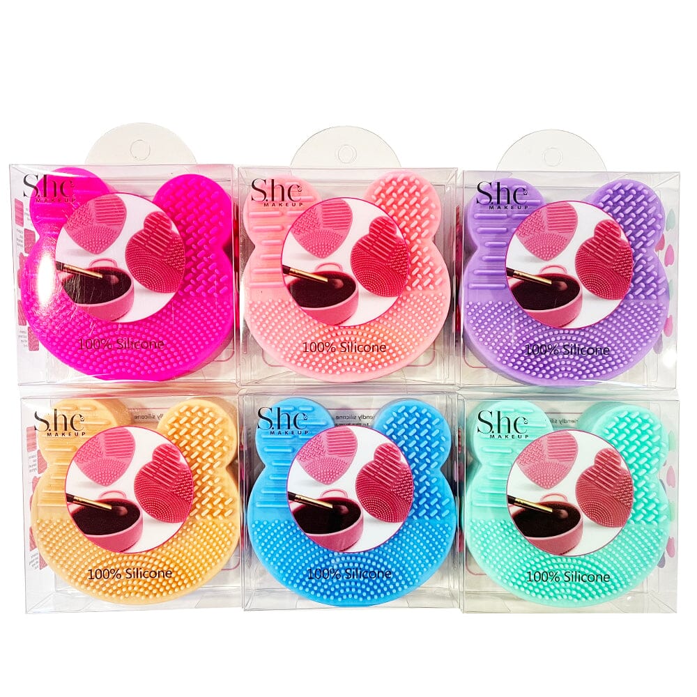 Makeup Brush Cleaning Mat (12 units)